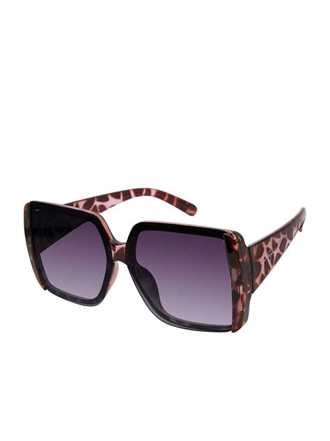 jessica simpson jessica simpson square sunglasses with chain temple detail|Jessica Simpson J5254 Oversized Women's Square Metal .